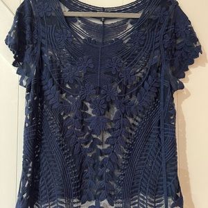 Express lace top